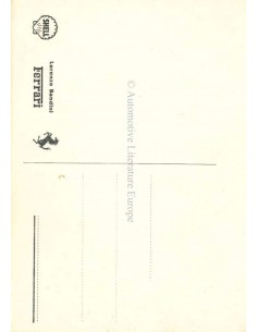 1963 FERRARI LORENZO BANDINI POSTCARD 2