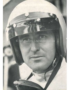 1963 FERRARI LORENZO BANDINI POSTKARTE