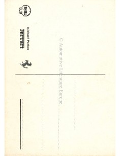 1966 FERRARI MICHAEL PARKES POSTCARD 2
