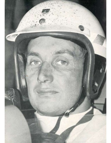 1966 FERRARI MICHAEL PARKES POSTCARD