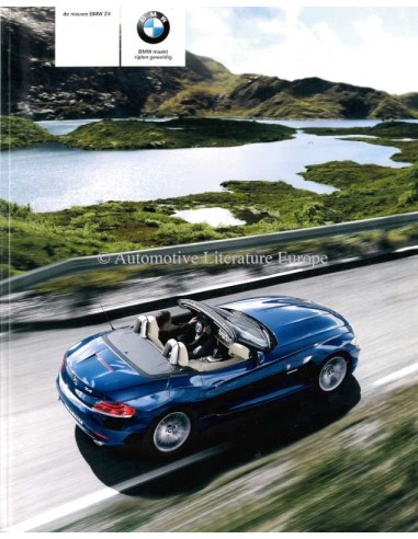 2009 BMW Z4 ROADSTER & COUPÉ PROSPEKT NIEDERLÄNDISCH