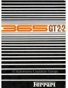 1968 FERRARI 365 GT 2+2 BETRIEBSANLEITUNG 24/68