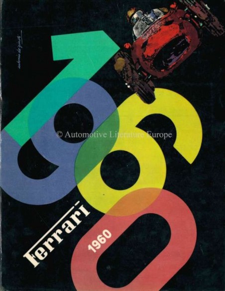 1960 FERRARI JAHRBUCH ITALIENISCH