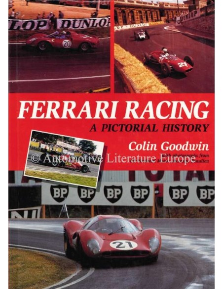 FERRARI RACING: A PICTORIAL HISTORY - COLIN GOODWIN - BOOK