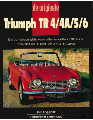 TRIUMPH TR 4/4A/5/6 - BILL PIGGOTT - BUCH -NIEDERLÄNDISCH