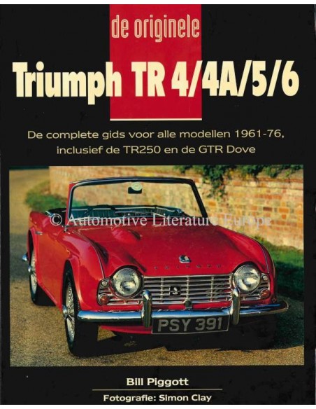 TRIUMPH TR 4/4A/5/6 - BILL PIGGOTT - BOOK - DUTCH