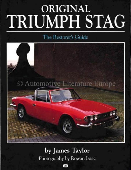 ORIGINAL TRIUMPH STAG - JAMES TAYLOR - BOOK