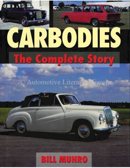 CARBODIES: THE COMPLETE STORY - BILL MUNRO - BOOK