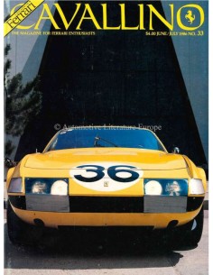 1986 FERRARI CAVALLINO MAGAZIN USA 33