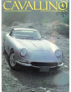 1986 FERRARI CAVALLINO MAGAZINE USA 34
