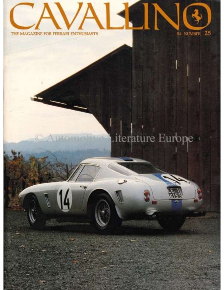 1985 FERRARI CAVALLINO MAGAZINE USA 25
