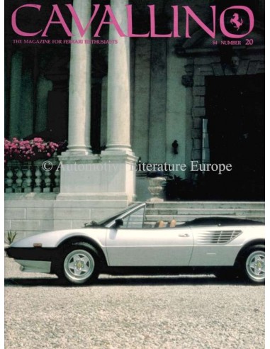 1984 FERRARI CAVALLINO MAGAZIN USA 20
