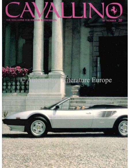 1984 FERRARI CAVALLINO MAGAZINE USA 20