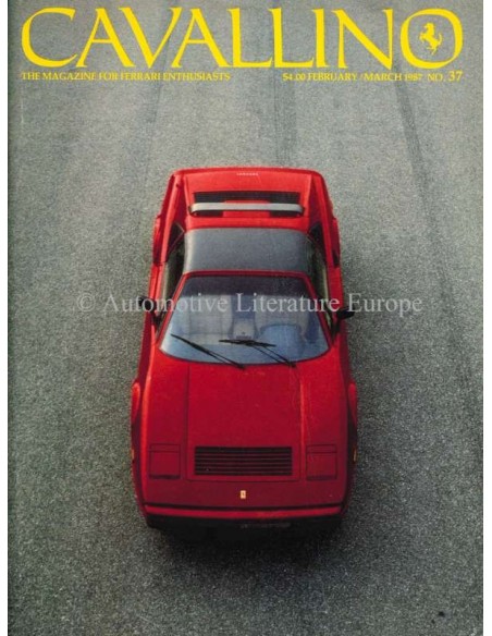 1987 FERRARI CAVALLINO MAGAZINE USA 37
