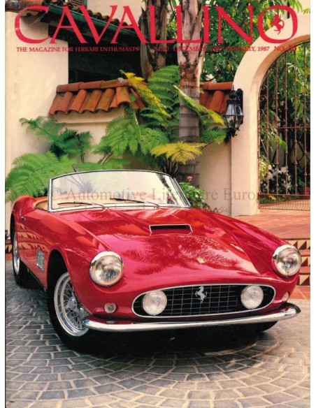 1986/1987 FERRARI CAVALLINO MAGAZINE USA 36