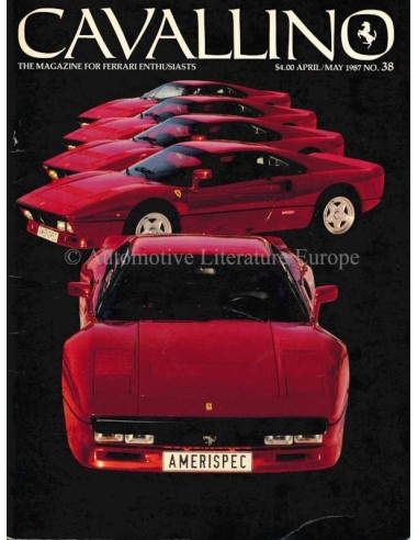 1987 FERRARI CAVALLINO MAGAZIN USA 38
