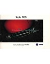 1992 SAAB 900 INSTRUCTIEBOEKJE NEDERLANDS