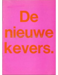 1967 VOLKSWAGEN KEVER BROCHURE NEDERLANDS