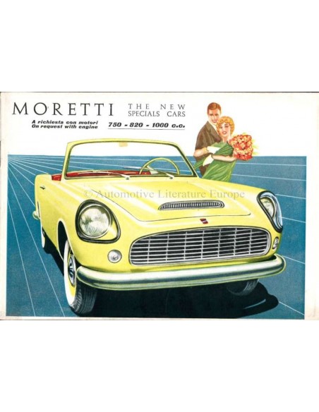 1958 MORETTI PROGRAMMA BROCHURE