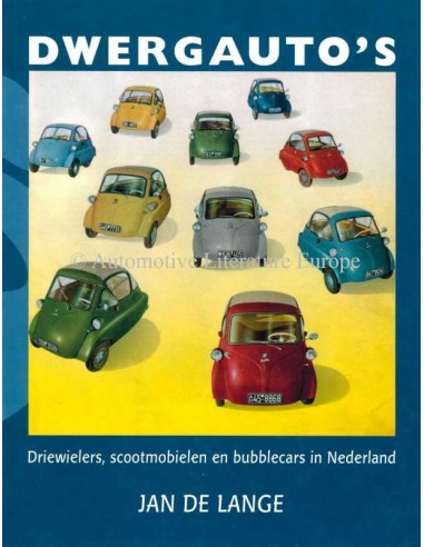 DWERGAUTOS - JAN DE LANGE - BOOK