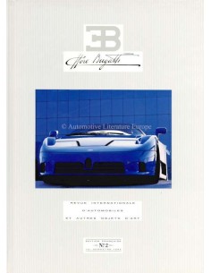 1992 EB ETTORE BUGATTI HARDBACK MAGAZINE 2 GERMAN