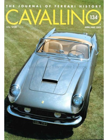 2003 FERRARI CAVALLINO MAGAZINE USA 134