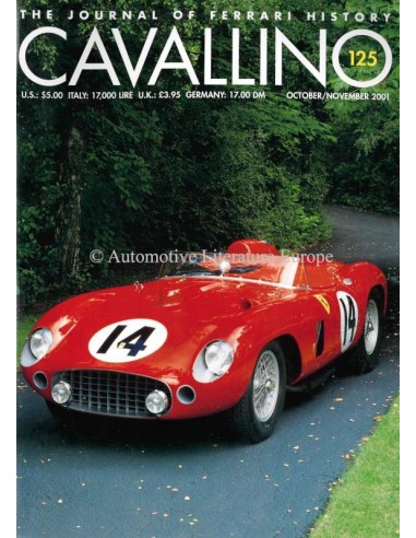2001 FERRARI CAVALLINO MAGAZIN USA 125