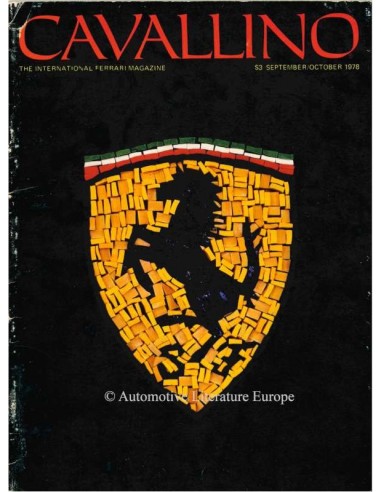 1978 FERRARI CAVALLINO MAGAZINE USA 1