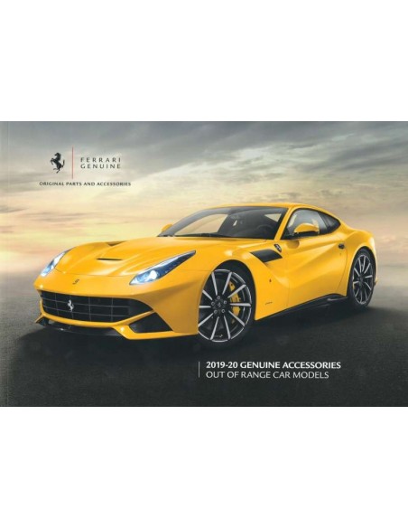 2019-2020 FERRARI GENUINE ACCESSORIES BROCHURE ENGELS