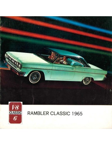 1965 RAMBLER CLASSIC BROCHURE DUTCH