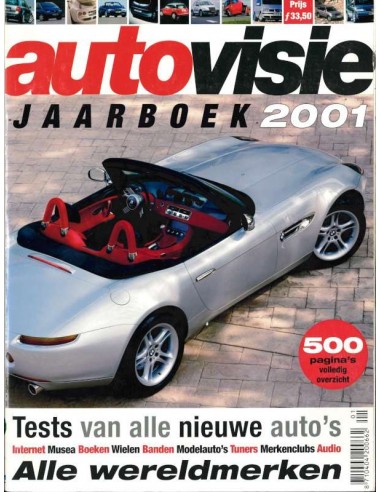 2001 AUTOVISIE JAHRBUCH NIEDERLÄNDISCH