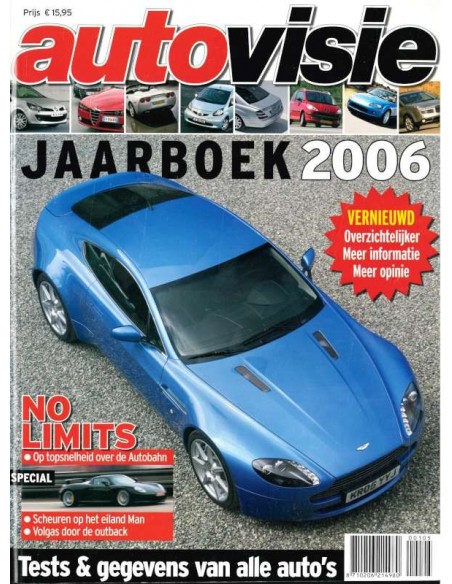 2006 AUTOVISIE JAARBOEK NEDERLANDS