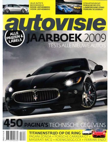 2009 AUTOVISIE YEARBOOK DUTCH