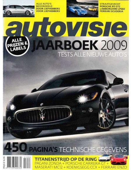2009 AUTOVISIE YEARBOOK DUTCH