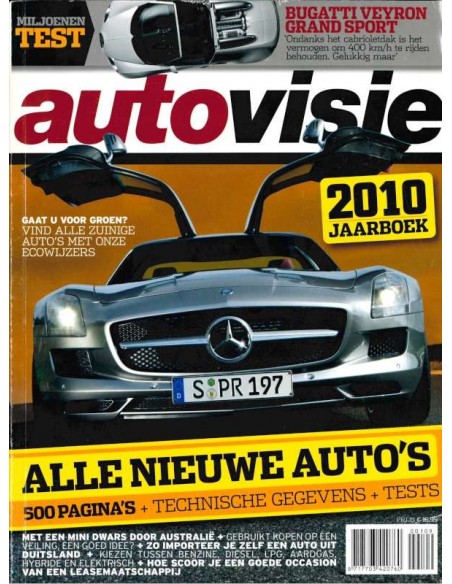 2010 AUTOVISIE JAHRBUCH NIEDERLÄNDISCH