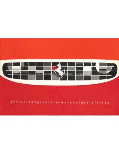 1959 FERRARI 250 GRANTURISMO COUPE PININFARINA BROCHURE FRENCH