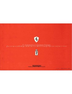1959 FERRARI 250 GRANTURISMO COUPE PININFARINA BROCHURE FRENCH 2