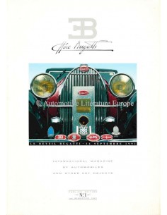 1991 EB ETTORE BUGATTI MAGAZIN 1 ENGLISCH
