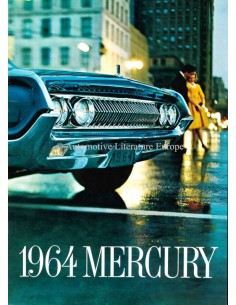 1964 MERCURY RANGE BROCHURE ENGLISH