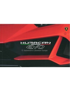 2019 LAMBORGHINI HURACAN EVO VIP HARDCOVER PROSPEKT ENGLISCH