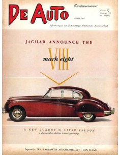 1957 DE AUTO MAGAZIN 6 NIEDERLÄNDISCH
