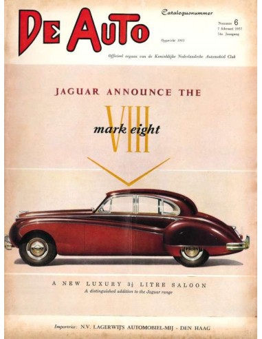 1957 DE AUTO MAGAZINE 6 DUTCH
