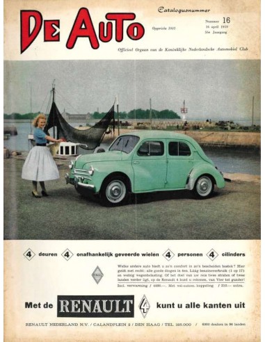 1959 DE AUTO MAGAZIN 16 NIEDERLÄNDISCH