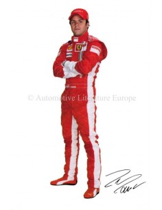2007 FERRARI FELIPE MASSA POSTKARTE