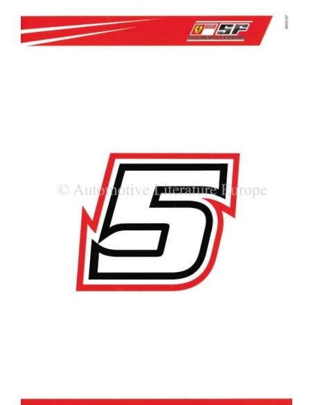 2007 FERRARI FELIPE MASSA ANSICHTKAART