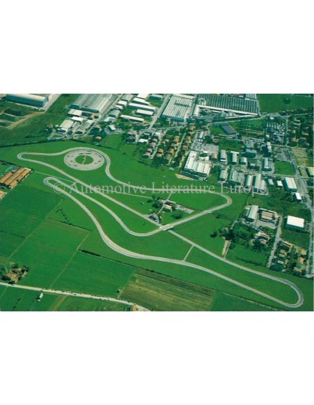 1987 FERRARI PISTA DI FIORANO POSTCARD