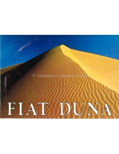 1987 FIAT DUNA PROSPEKT ENGLISCH