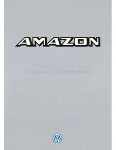 1985 VOLKSWAGEN AMAZON BROCHURE ENGELS
