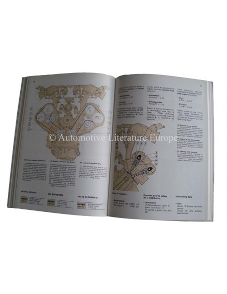 1985 FERRARI 288 GTO INSTRUCTIEBOEKJE