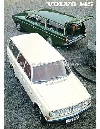 1968 VOLVO 145 BROCHURE DUTCH